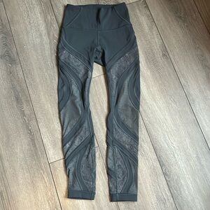 Lululemon wunder under high rise right 25” lace